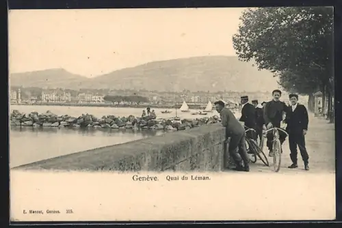 AK Genève, Quai du Léman