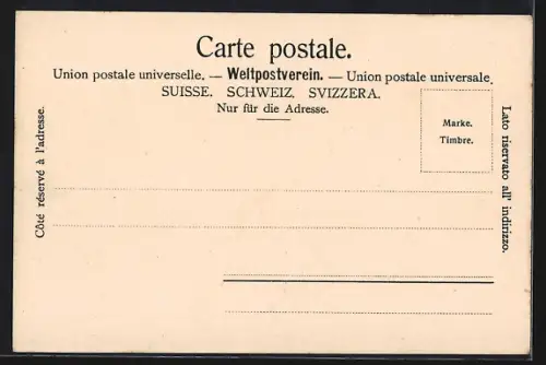 AK Genève, Quai du Léman