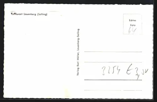 AK Lauenberg /Solling, Ortsansicht, Landschaft