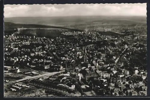 AK Neheim-Hüsten im Sauerland, Gesamtansicht der Stadt