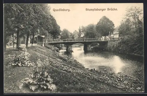 AK Quedlinburg, Stumpfsburger Brücke