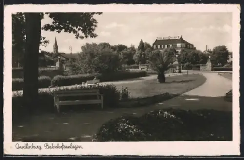 AK Quedlinburg, Bahnhofsanlagen