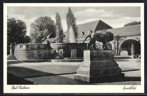 AK Bad Nauheim, Sprudelhof