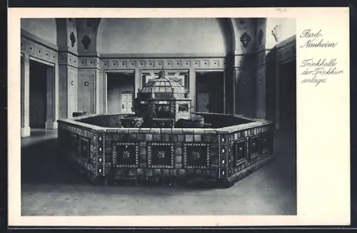 AK Bad Nauheim, Trinkhalle der Trinkkuranlage