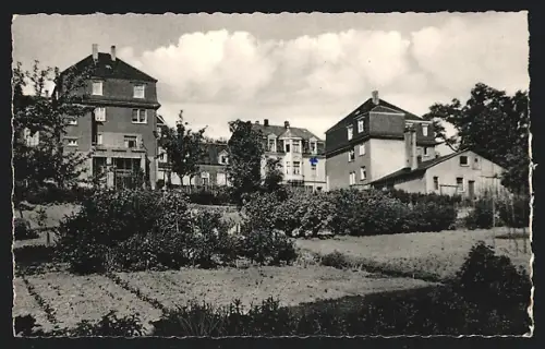 AK Dahlerau /Wupper, Ortspartie mit Bäumen