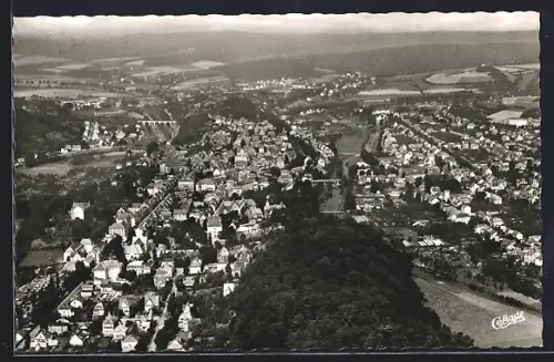 AK Arnsberg /Westf., Teilansicht mit Bäumen