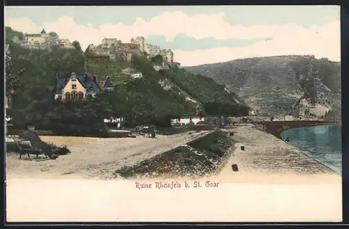 AK St. Goar, Ruine Rheinfels