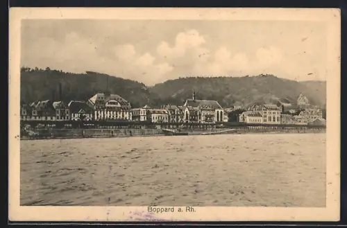 AK Boppard a. Rh., Grand Hotel Bellevue-Rheinhotel