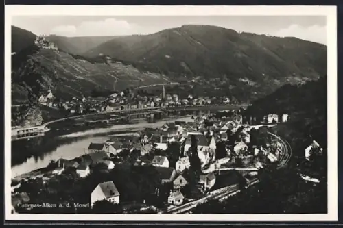 AK Cattenes-Alken, Ortschaft aus der Ferne