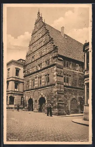 AK Bremen, Strassenpartie mit Bremer Kreditbank