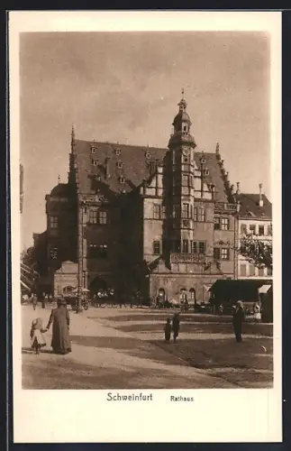 AK Schweinfurt, Partie am Rathaus