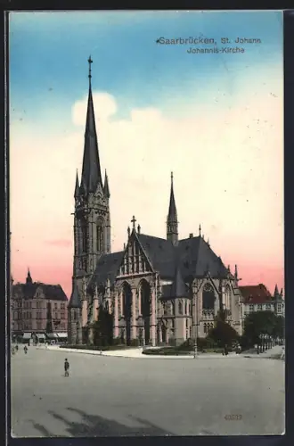 AK Saarbrücken, St. Johann, Johannis-Kirche