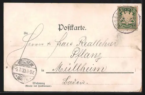 AK Tegernsee, Gesamtansicht am Wasser