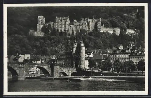 AK Heidelberg, Schloss und alte Brücke