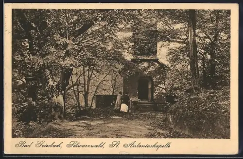 AK Bad Griesbach /Schwarzwald, St. Antoniuskapelle