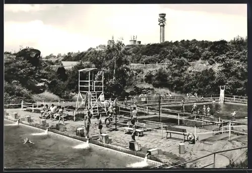 AK Petersberg bei Halle, Bergbad