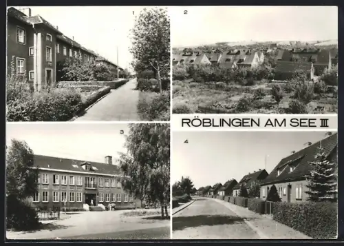 AK Röblingen am See, Neue Siedlung, Poliklinik, Stedtener Strasse