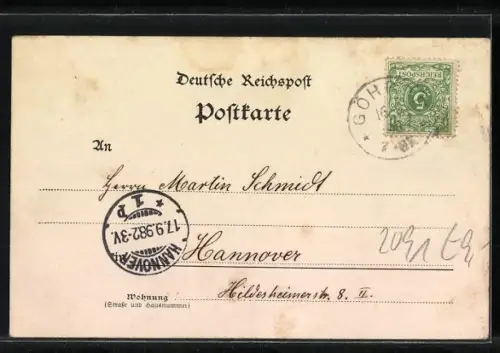 AK Radbruch, Schäfer Ast`s Wohnhaus, Heilkundiger