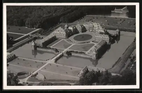 AK Nordkirchen, Das Schloss aus der Vogelschau