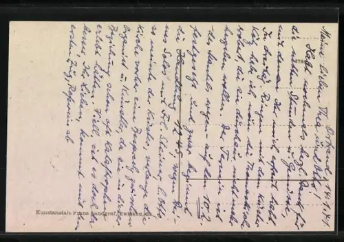 AK Werdau i. Sa., Strassenpartie am Markt