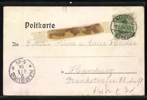 AK Mansfeld / Harz, Partie an der Klippmühle