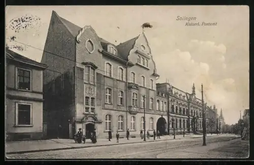AK Solingen, Kaiserl. Postamt