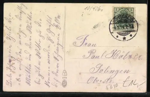 AK Solingen, Kaiserl. Postamt