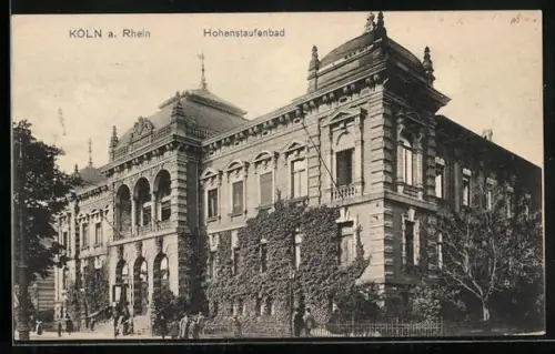 AK Köln a. Rhein, Hohenstaufenbad am Hohenstaufenring