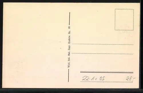 AK Katowice, Synagoge in der Rue Mickiewicza