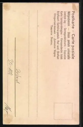 AK Soldaten der japanischen Armee, Major d. Gerndarmerie, Oberst d. Linien-Infanterie