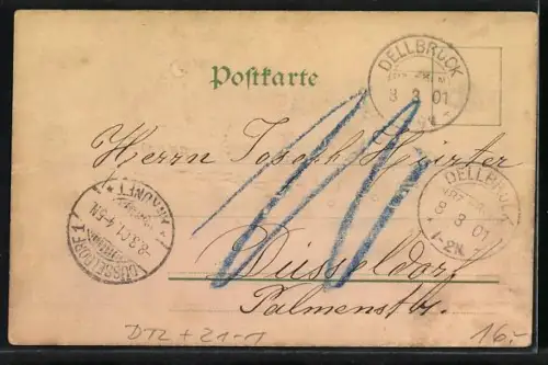 Mondschein-AK Köln a. Rh., Stadtansicht mit leuchtenden Fenstern, Halt gegen das Licht