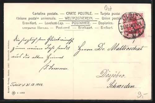 AK Tilsit, Haus des Königin Luise während ihres Aufenthaltes in Tilsit 1806-1807