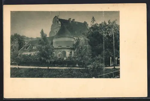 AK Lötzen, Ordenshaus, Totalansicht