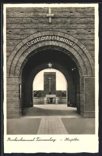 AK Tannenberg, Haupttor des Reichsehrenmal