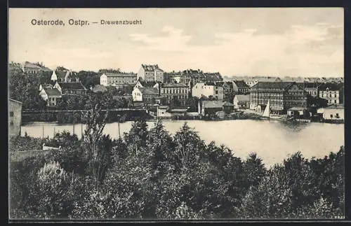 AK Osterode, Teilansicht mit See