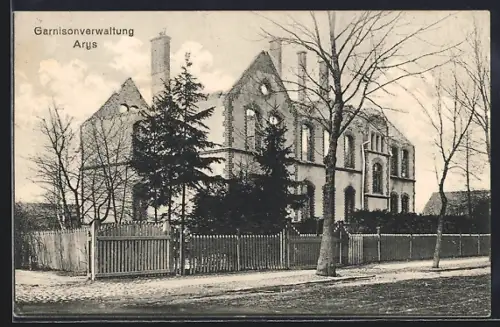 AK Arys, Blick auf die Garnisonverwaltung