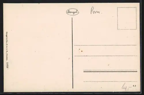 AK Kolberg, Stand mit Strandschloss