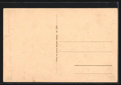 AK Stettin, Am Berliner Tor mit Garnisonkirche