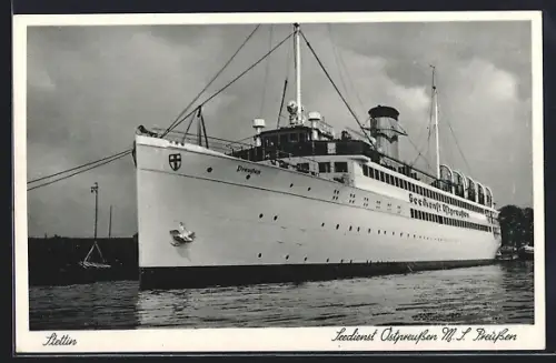 AK Stettin, Seedienst Ostpreussen M.S. Preussen