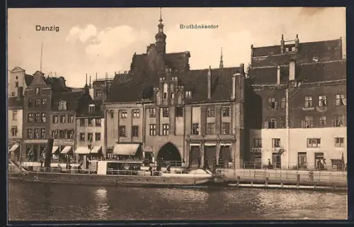 AK Danzig, Partie beim Brotbänkentor