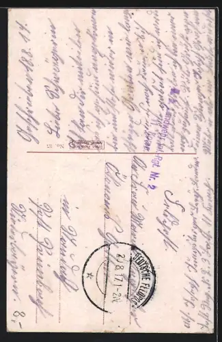 AK Thorn / Torun, Offizierskasino u. Johanniskirche, Wichselbrücke, Platz v. d. Reichsbank