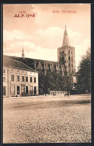 AK Culm. Partie der kath. Pfarrkirche
