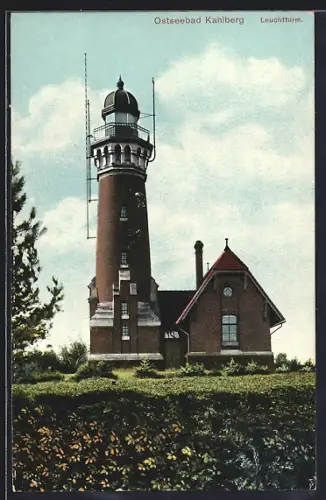 AK Kahlberg, Blick auf den Leuchtturm