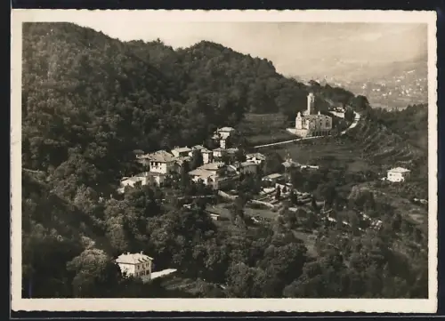 AK Agra /Ticino, Panorama, Fliegeraufnahme