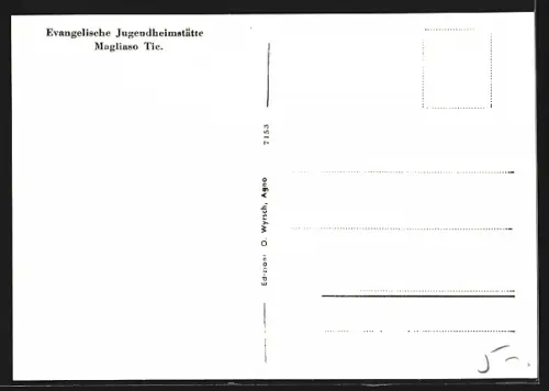 AK Magliaso, Evangelische Jugendheimstätte