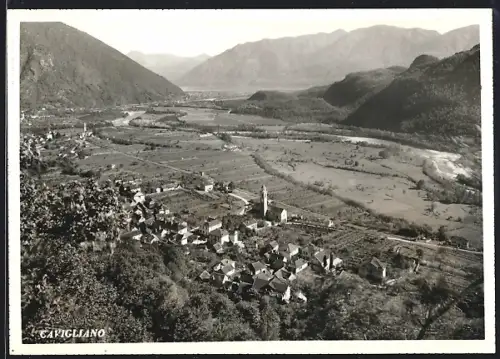 AK Cavigliano, Panorama mit Bergen