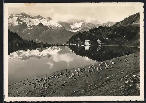 AK Piora, Hotel Piora, Paesaggio alpestre al Riòm