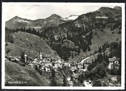 AK Fusio, Gesamtansicht mit Sambucco und P. Campolungo