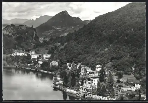 AK Figino, Panorama, Fliegeraufnahme