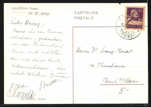 AK Ascona, Piazza
